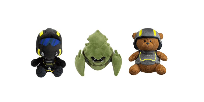 Helldivers Teddy Merch